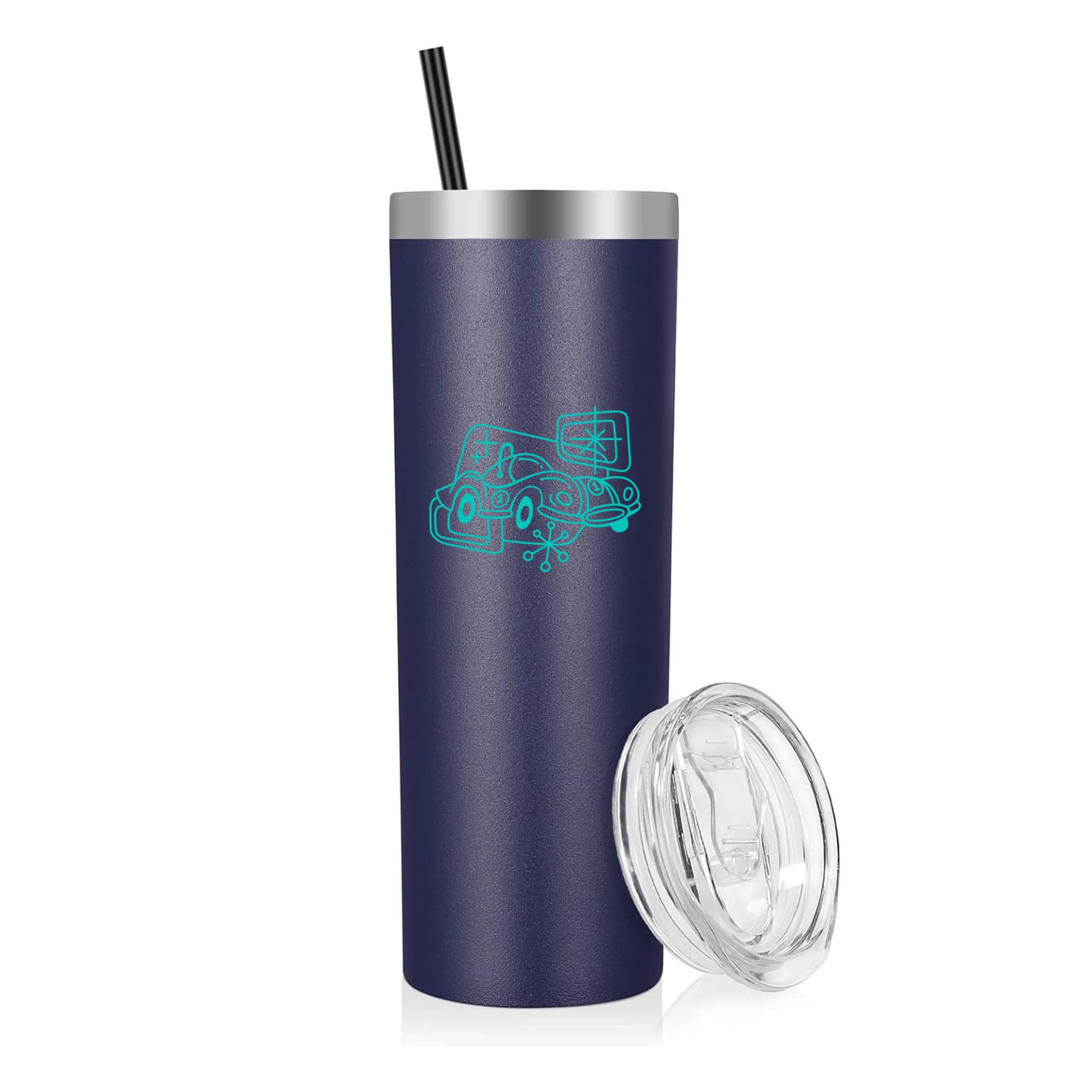 Racecar Simple Retro Transport 20oz Stainless Steel Tumbler
