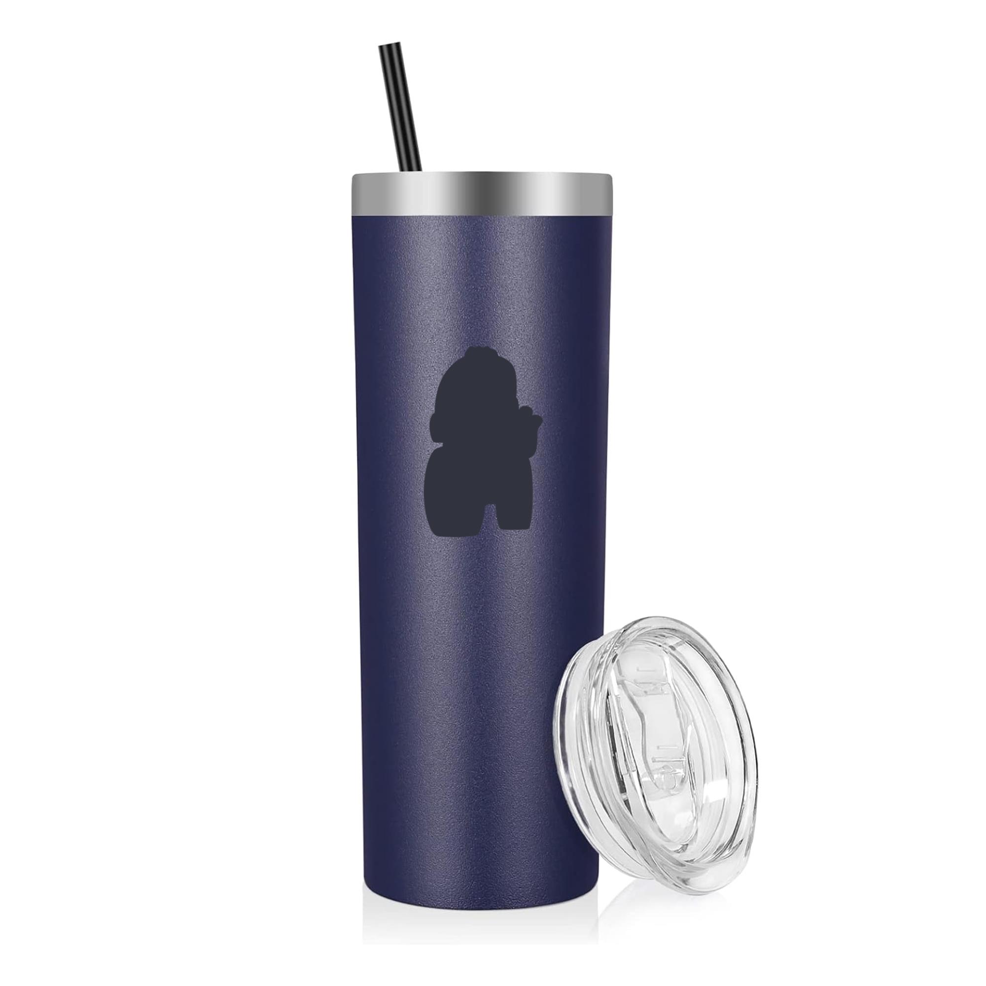 Rally Motorbike Silhouette 20oz Stainless Steel Tumbler