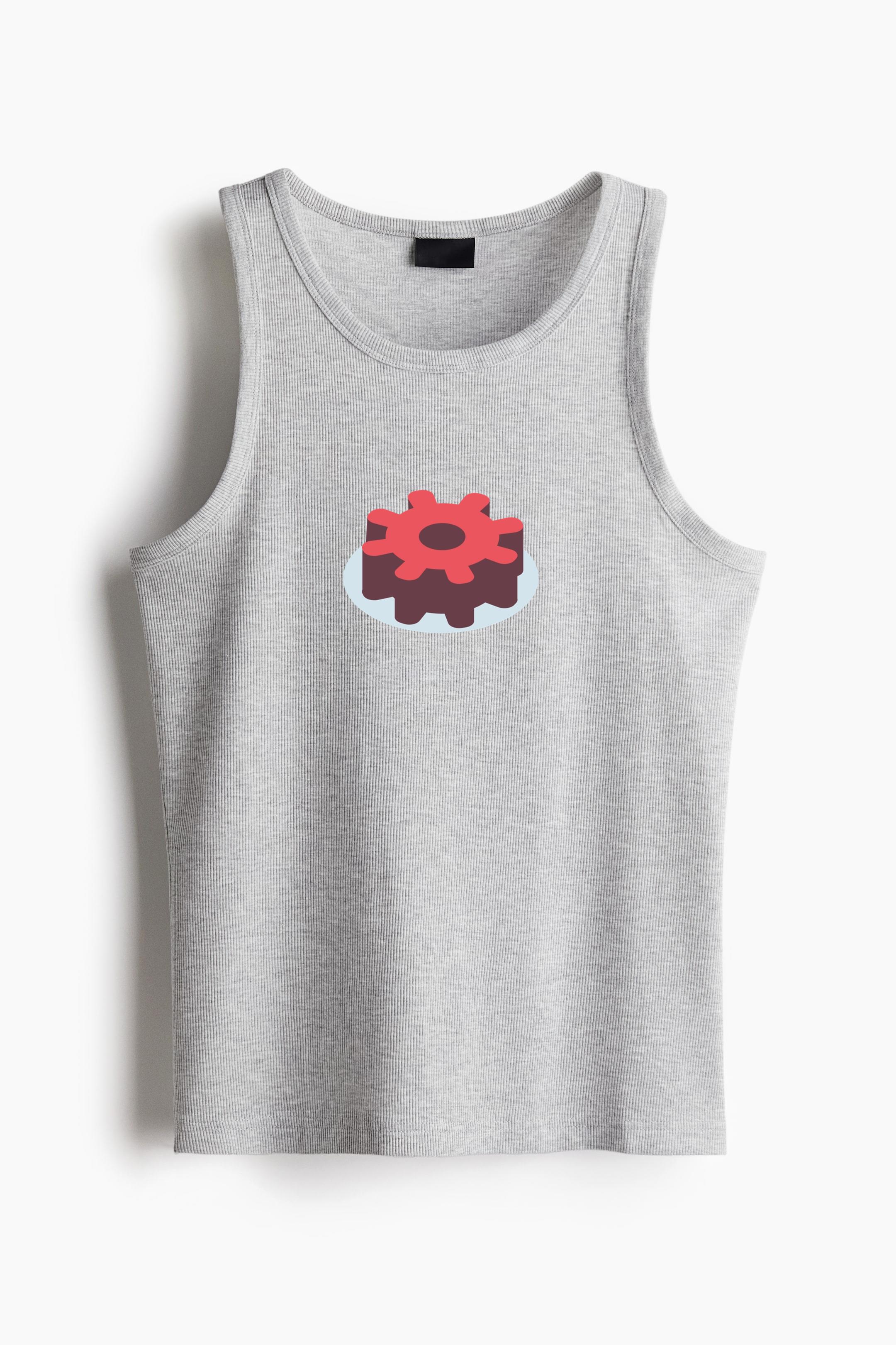 Red Gear Isometric Classic Unisex Tank Top