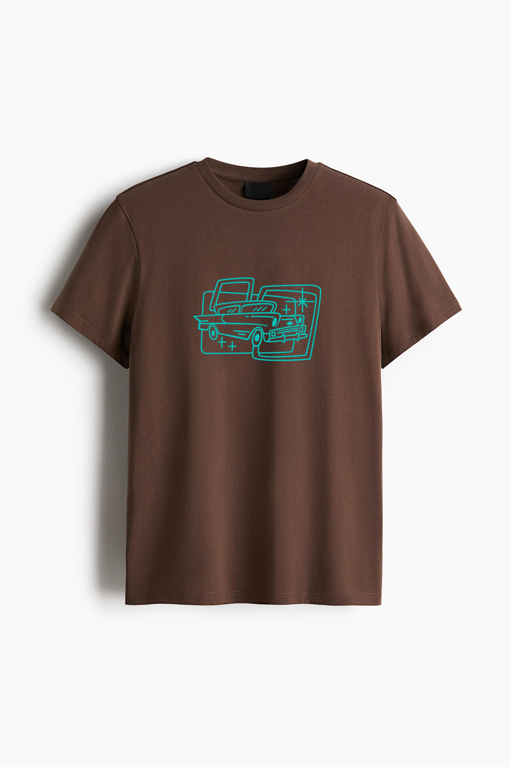 Vehicle Car Simple Retro Transport Cotton T-Shirt - Image 2